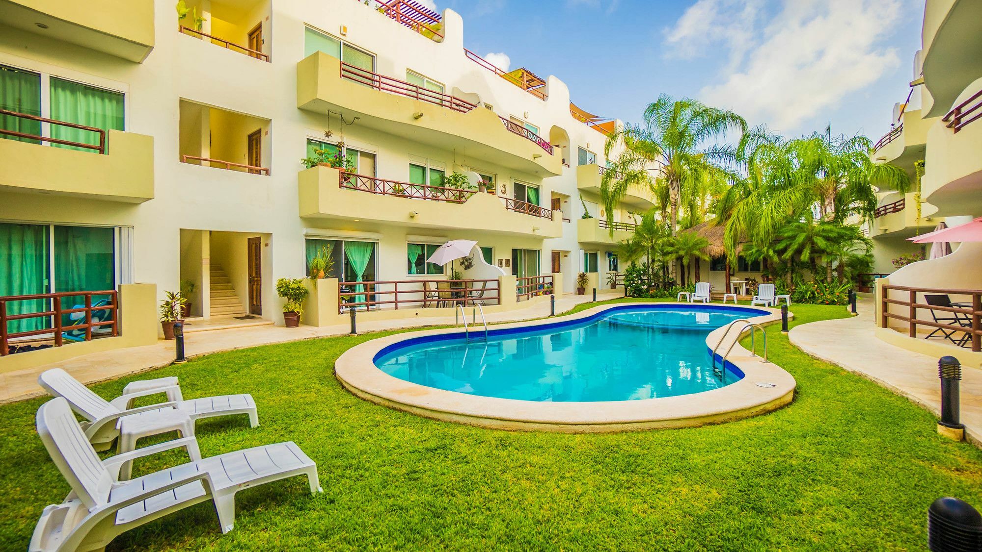 Margarita'S Apartment Playa del Carmen Bagian luar foto