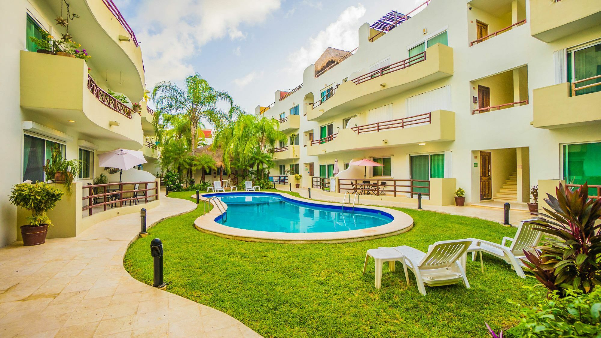 Margarita'S Apartment Playa del Carmen Bagian luar foto